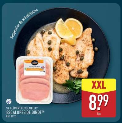 Escalopes De Dinde