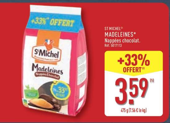 ST MICHEL Madeleines