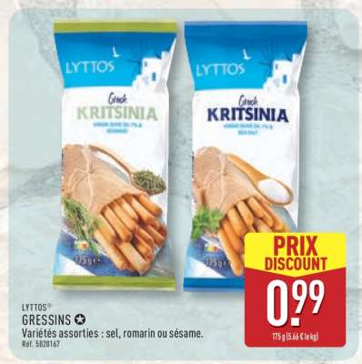 LYTTOS GRESSINS
