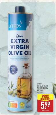 LYTTOS Huile d'Olive Vierge Extra Grecque