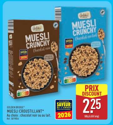 GOLDEN BRIDGE® MUESLI CROUSTILLANT
