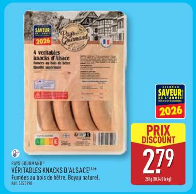 VÉRITABLES KNACKS D'ALSACE