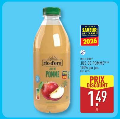 RIO D'ORO JUS DE POMME