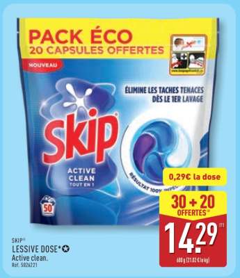 SKIP LESSIVE DOSE