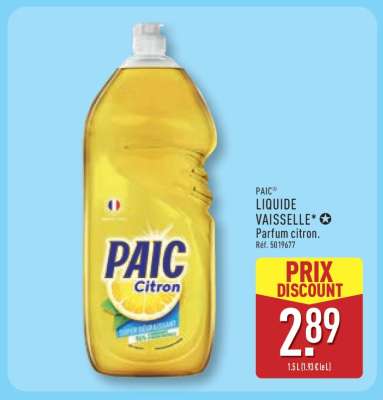 PAIC Liquide vaisselle