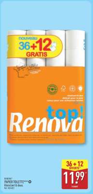 RENOVA PAPIER TOILETTE