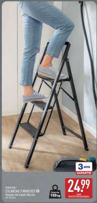 WORKZONE® ESCABEAU 3 MARCHES