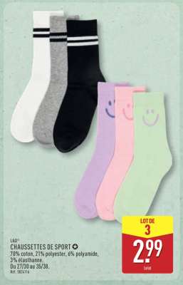 CHAUSSETTES DE SPORT