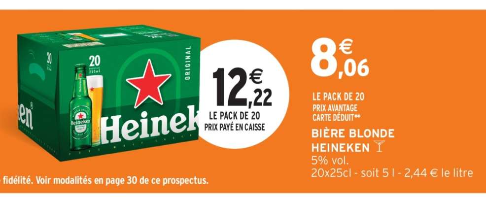 LE PACK DE 20