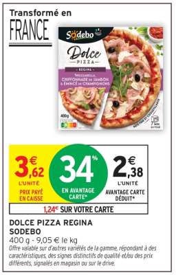 DOLCE PIZZA REGINA