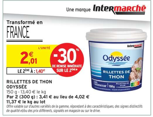 Rillettes de Thon Odyssée