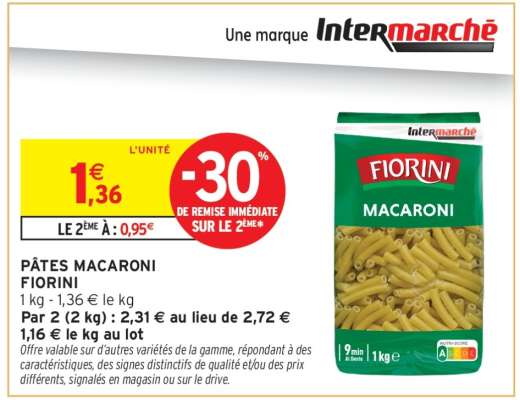 PÂTES MACARONI FIORINI