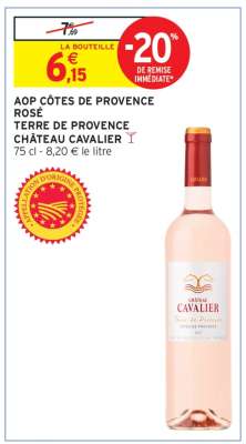 AOP CÔTES DE PROVENCE ROSÉ