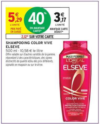 Shampooing Color-Vive Elsève
