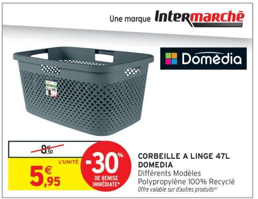 CORBEILLE A LINGE 47L DOMEDIA