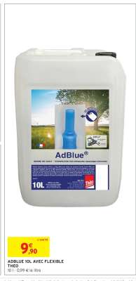 ADBLUE 10L AVEC FLEXIBLE THEO