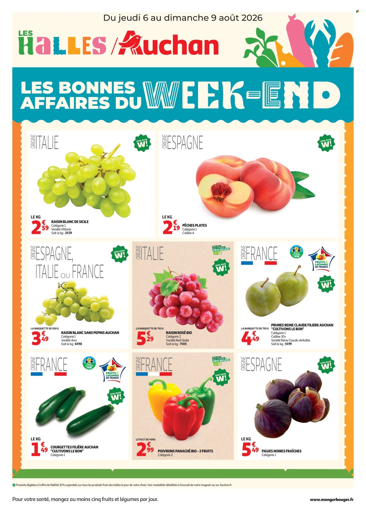 Catalogue Auchan - 06/08/2026 - 09/08/2026. Page 1