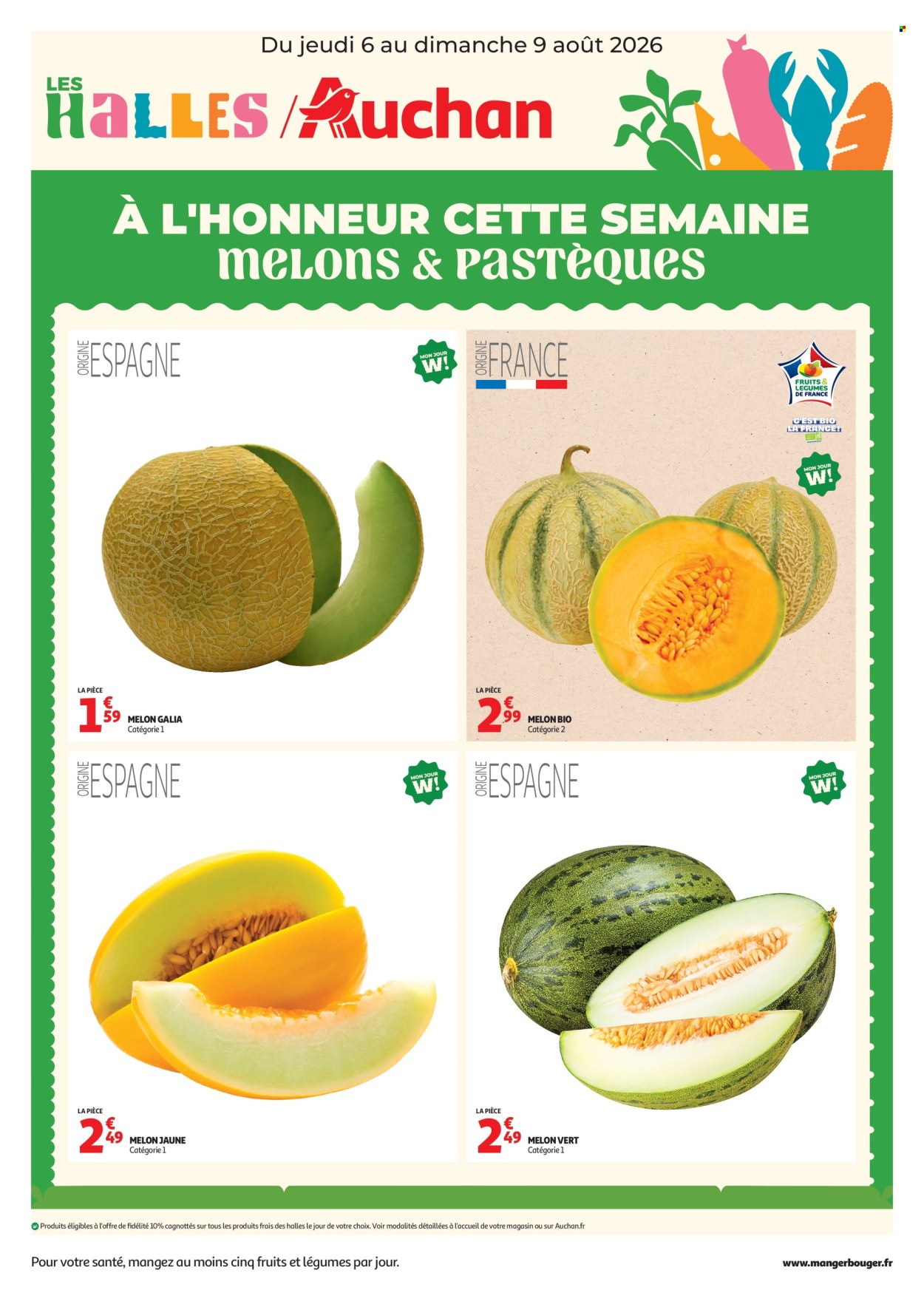 Catalogue Auchan - 06/08/2026 - 09/08/2026. Page 1