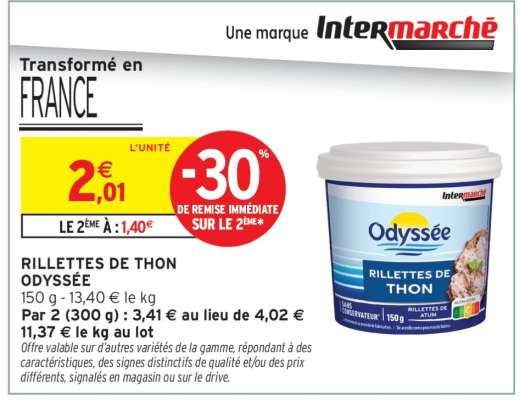 Rillettes de Thon Odyssée