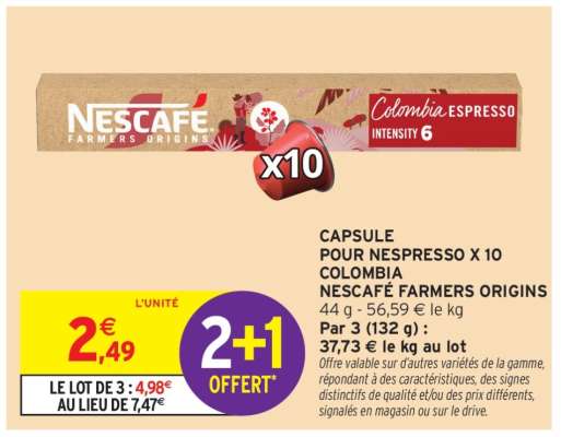Nescafé Farmers Origins Colombia Espresso Capsules