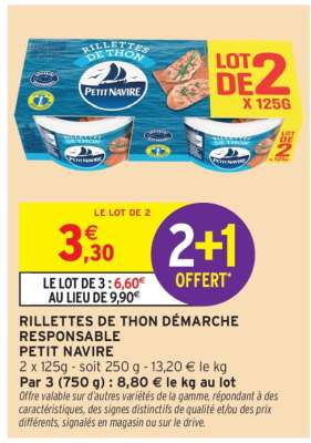 Rillettes De Thon Démarche Responsable Petit Navire