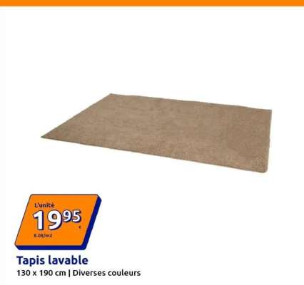 TAPIS LAVABLE