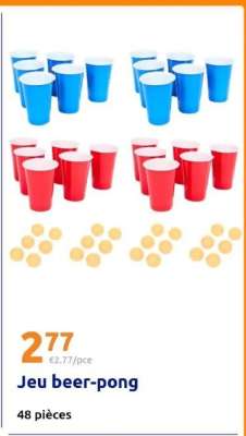 Jeu beer-pong