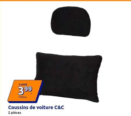 Coussins de voiture C&C