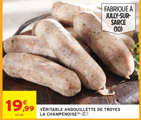 VÉRITABLE ANDOUILLETTE DE TROYES LA CHAMPENOISE