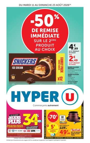Catalogue HYPER U - 11/08/2026 - 23/08/2026.