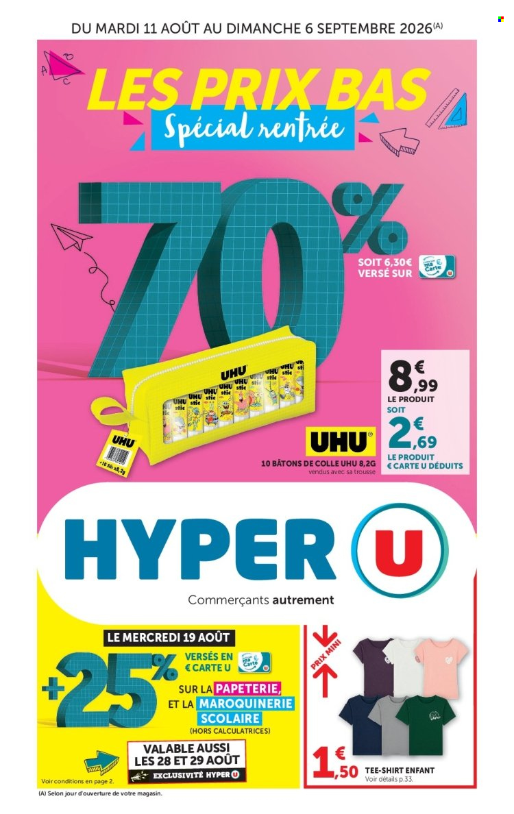 Catalogue HYPER U - 11/08/2026 - 06/09/2026. Page 1