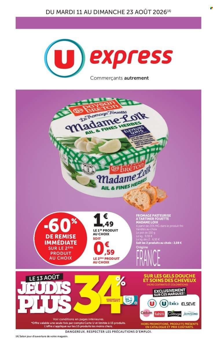 Catalogue U express - 11/08/2026 - 23/08/2026.