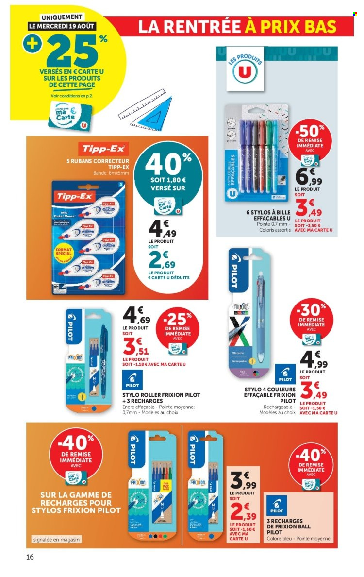 Catalogue SUPER U - 11/08/2026 - 30/08/2026. Page 16