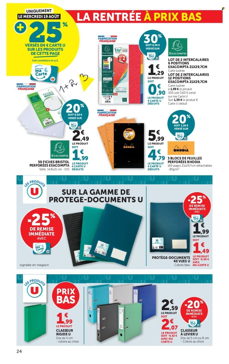Catalogue SUPER U - 11/08/2026 - 30/08/2026. Page 24