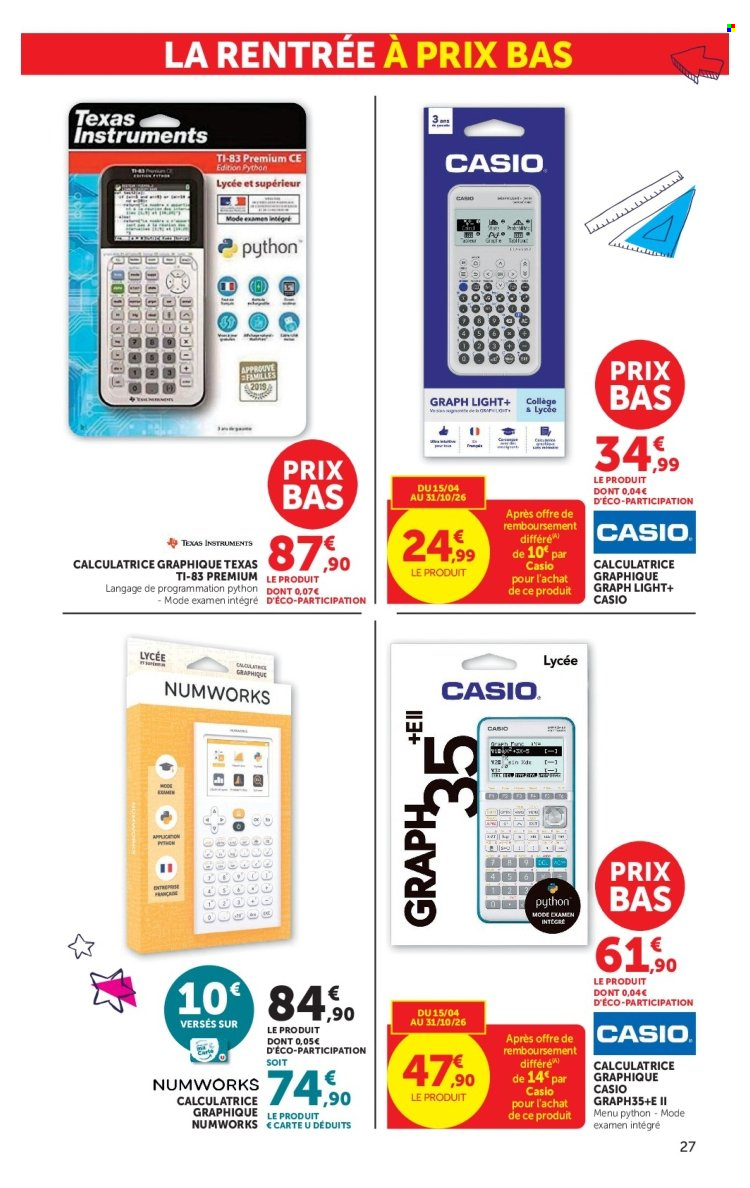 Catalogue SUPER U - 11/08/2026 - 30/08/2026. Page 27