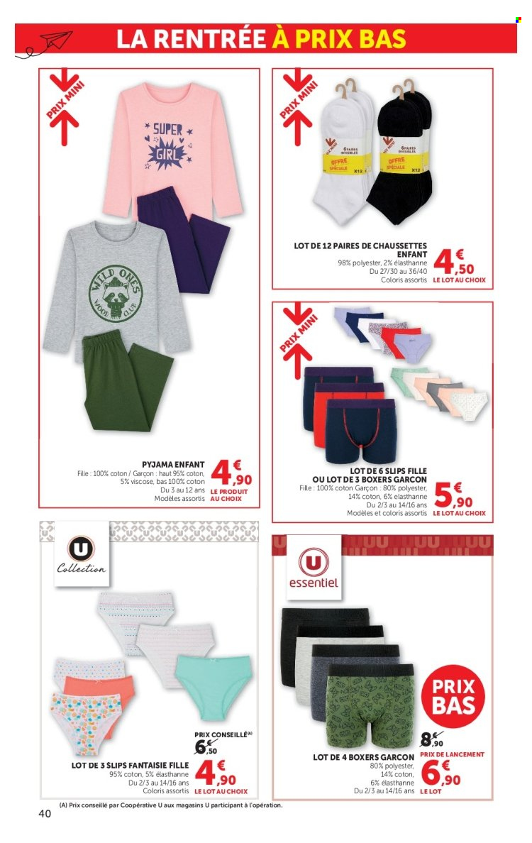 Catalogue SUPER U - 11/08/2026 - 30/08/2026. Page 40