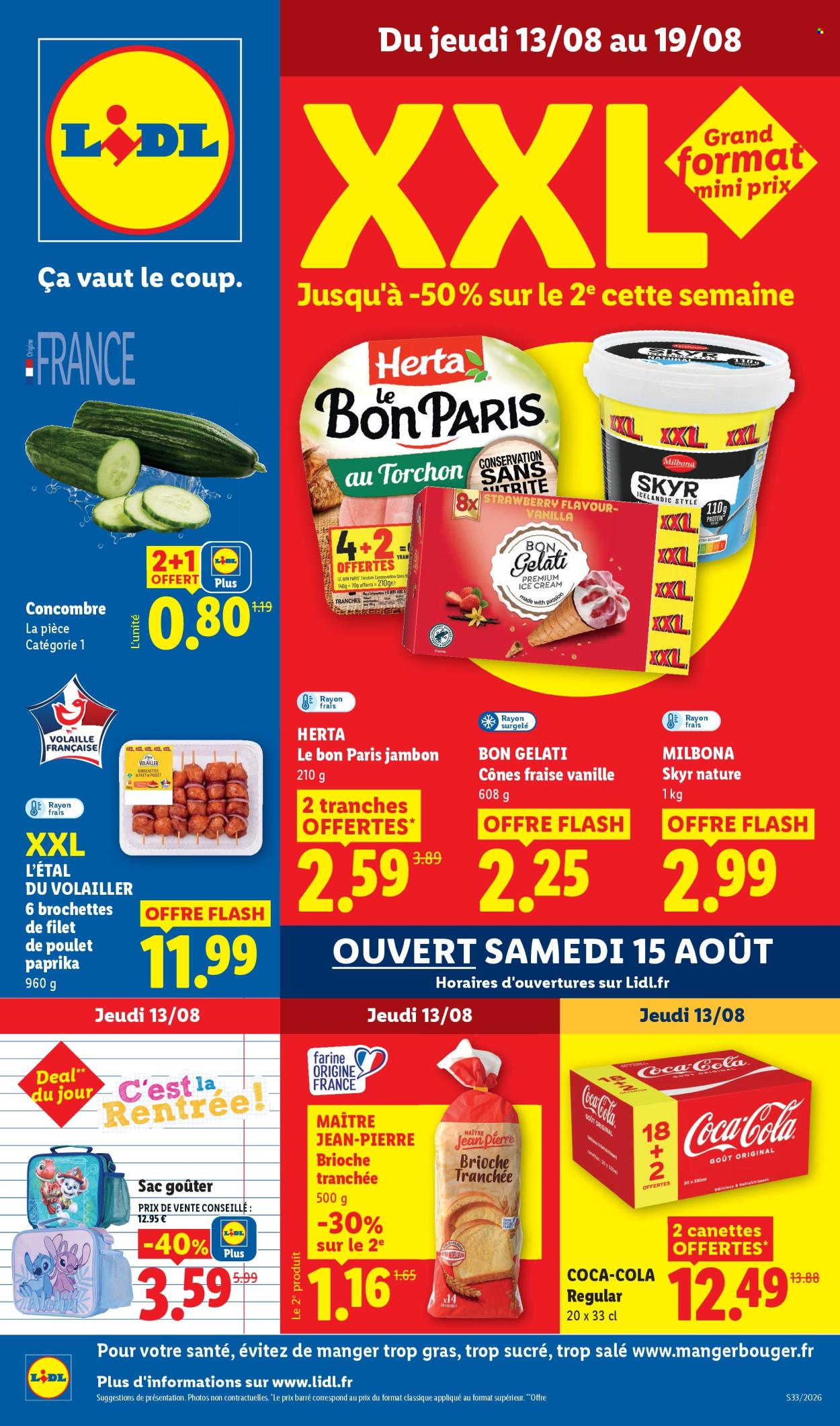Catalogue Lidl - 13/08/2026 - 19/08/2026. Page 1