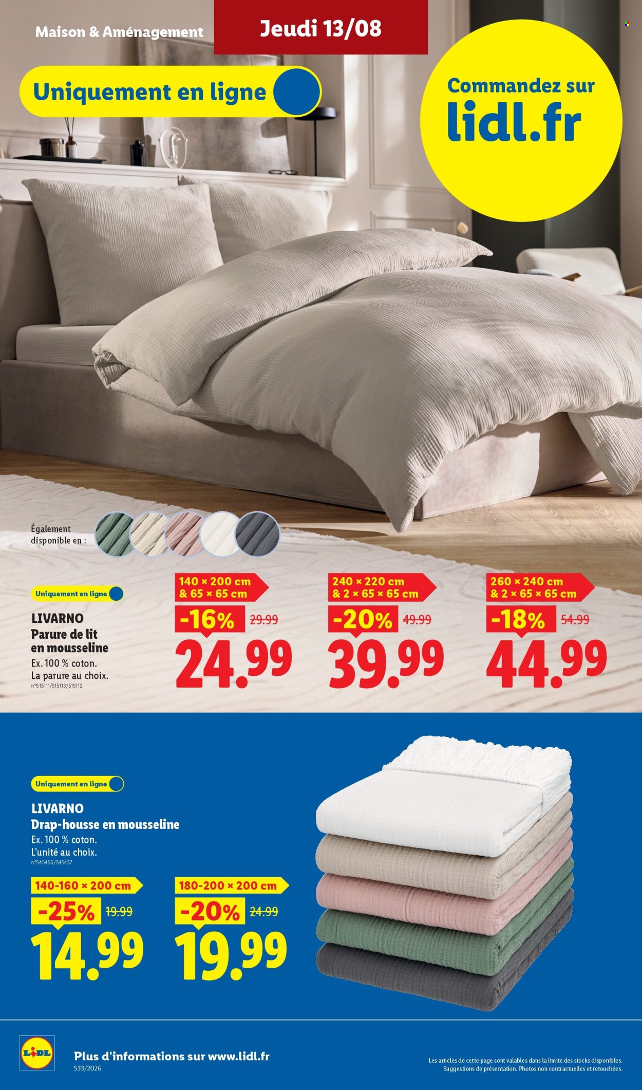 Catalogue Lidl - 13/08/2026 - 19/08/2026. Page 34