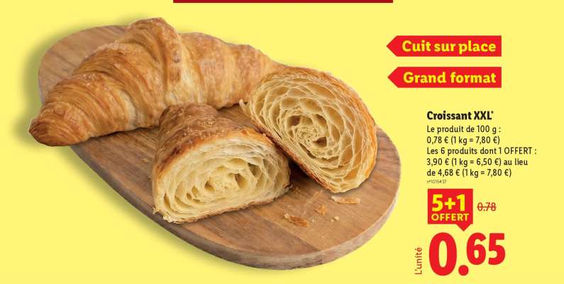 Croissant XXL