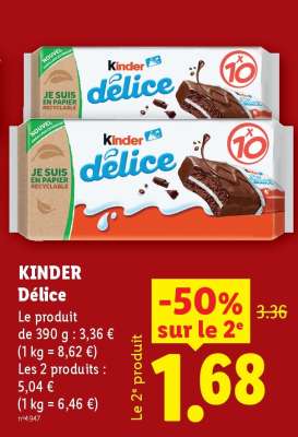 KINDER DÉLICE