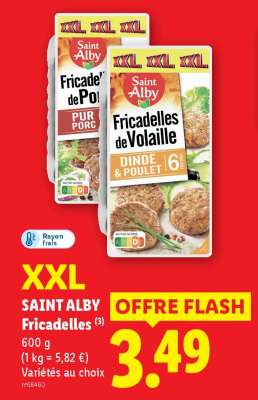 SAINT ALBY Fricadelles