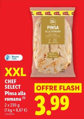 CHEF SELECT Pinsa alla romana