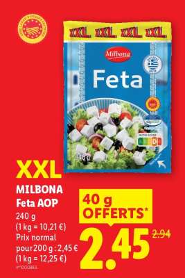 MILBONA Feta AOP