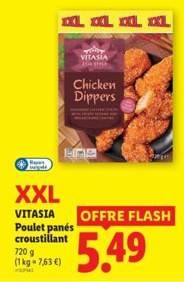 VITASIA Poulet panés croustillant