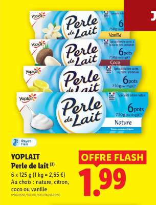 Yoplait Perle de Lait