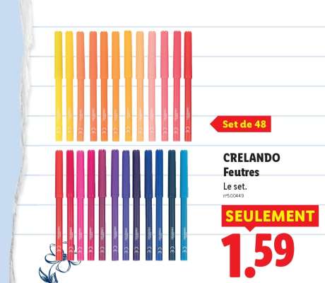 CRELANDO Feutres
