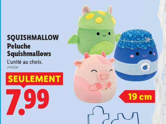 SQUISHMALLOW Peluche Squishmallows