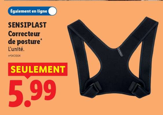 SENSIPLAST Correcteur de posture
