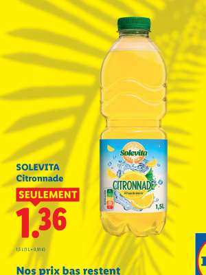 SOLEVITA Citronnade