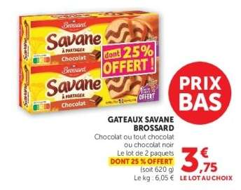 Gateaux Savane Brossard